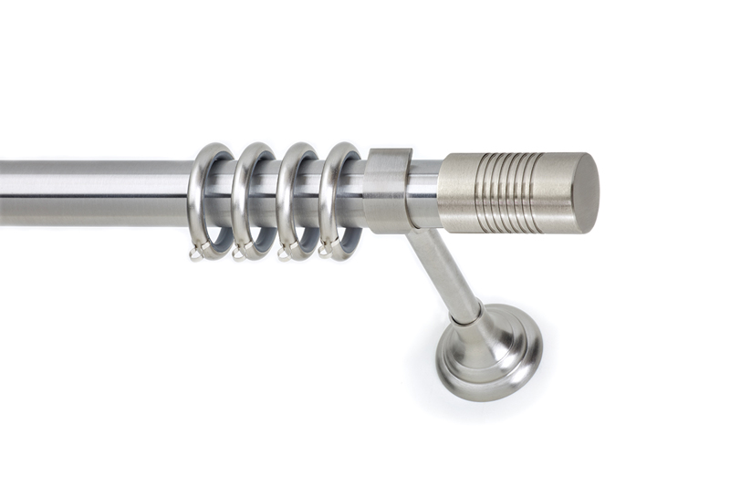 Anartisi Κουρτινόξυλο Φ35 Red Νίκελ Σατινέ